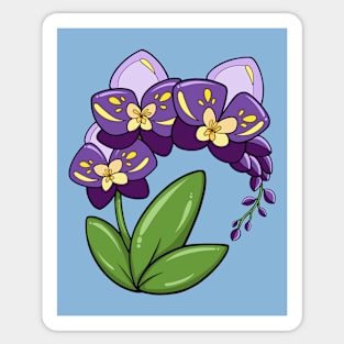 Orchid Sticker